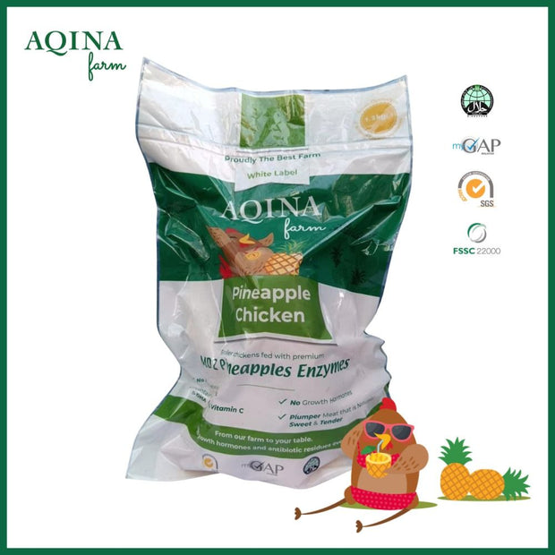 Aqina Organic Pineapple Chicken (Broiler Chicken)