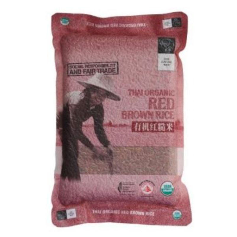 Chang Thai Organic Hom Mali Brown Rice (Red) 2kg – FRESH STOP SG