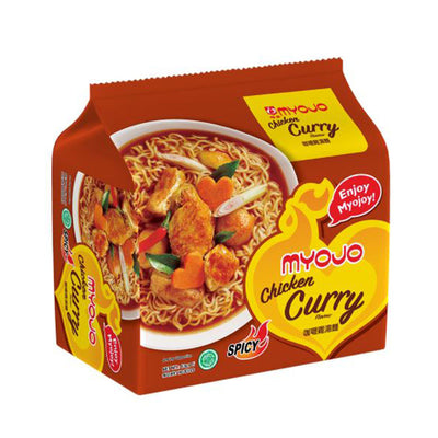 Myojo Instant Noodles - Chicken Curry 5 x 79g